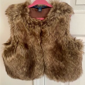Polo by Ralph Lauren Faux Fur Vest